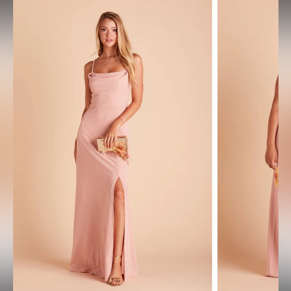 Birdy Grey Ash Crepe Dusty Rose Dress